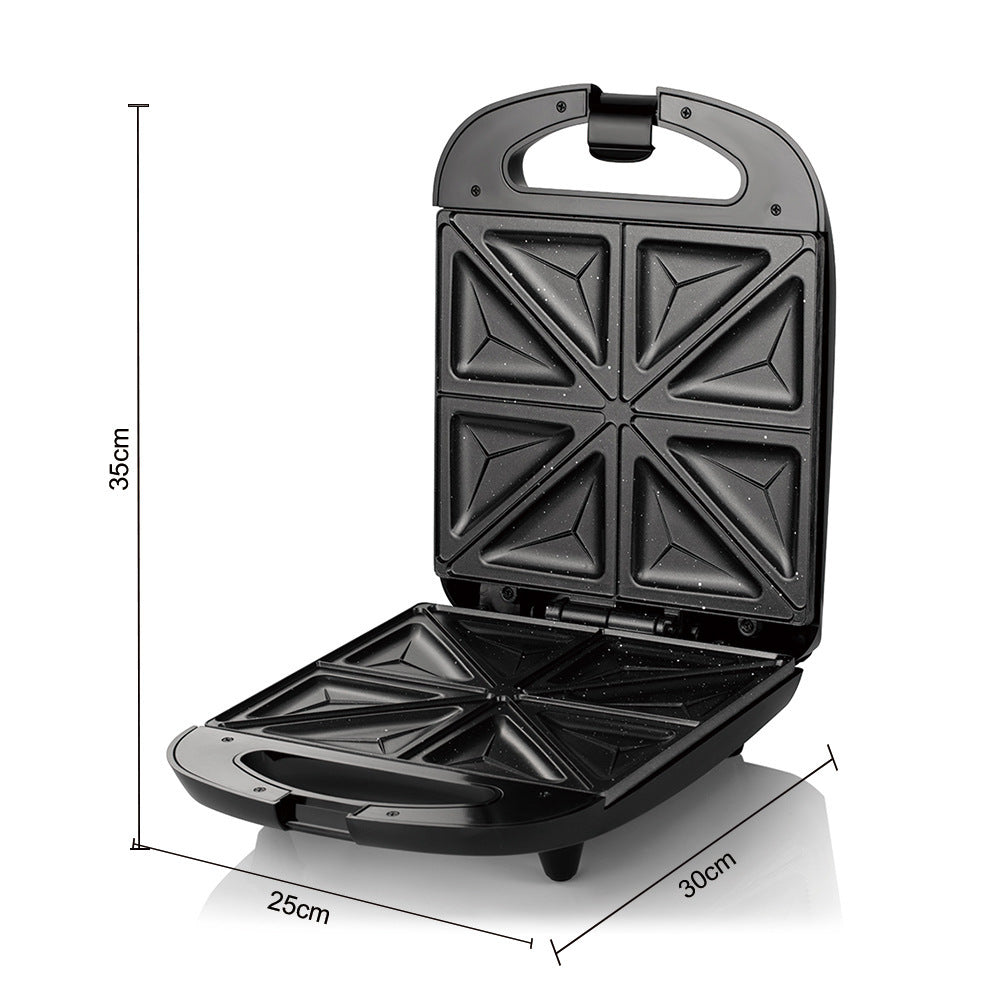 American and European Standard Cross-Border Sandwich Maker, Breakfast Maker, Waffle Maker, Double-Sided Heating, Multi-Functional Toaster, Steak Maker