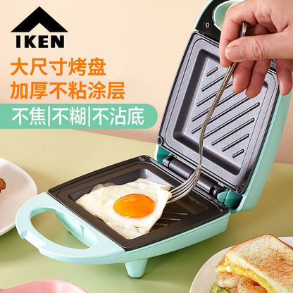Popular Sandwich Maker Multifunctional Breakfast Machine Trendy Toaster Small Household Waffle Maker
