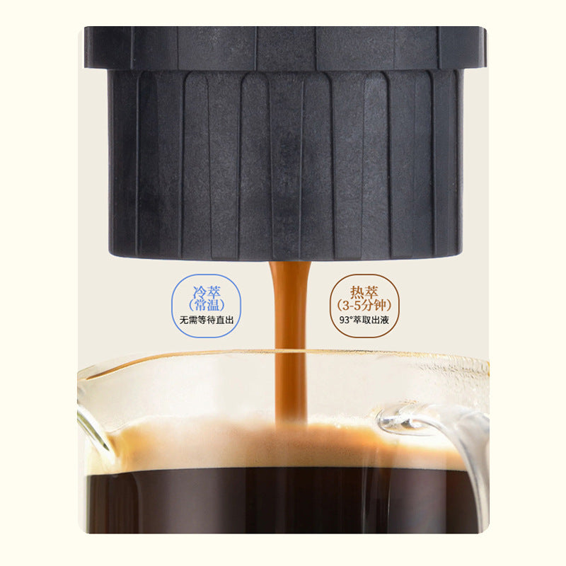 Wireless Portable Espresso Machine Cold Brew Hot Brew Espresso Capsule Small Coffee Machine Home Outdoor Coffee Machine