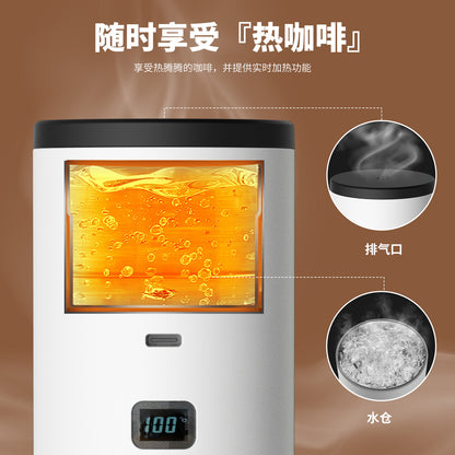 Cross-border portable capsule coffee machine automatic wireless heating small household outdoor portable coffee machine wholesale