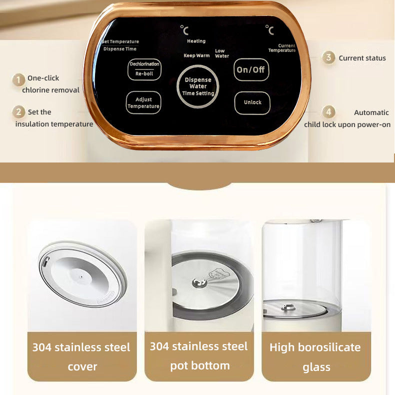 Constant Temperature Electric Hot Water Bottle, Water Dispenser, Kettle, Automatic Insulation, All-In-One Insulation, Household Hot Water Kettle, Health Kettle