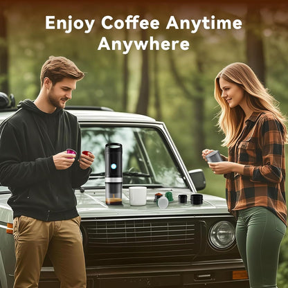 Kasuda Portable Coffee Machine Dual-Mode Self-Heating High-Pressure Three-In-One Extraction Espresso Machine