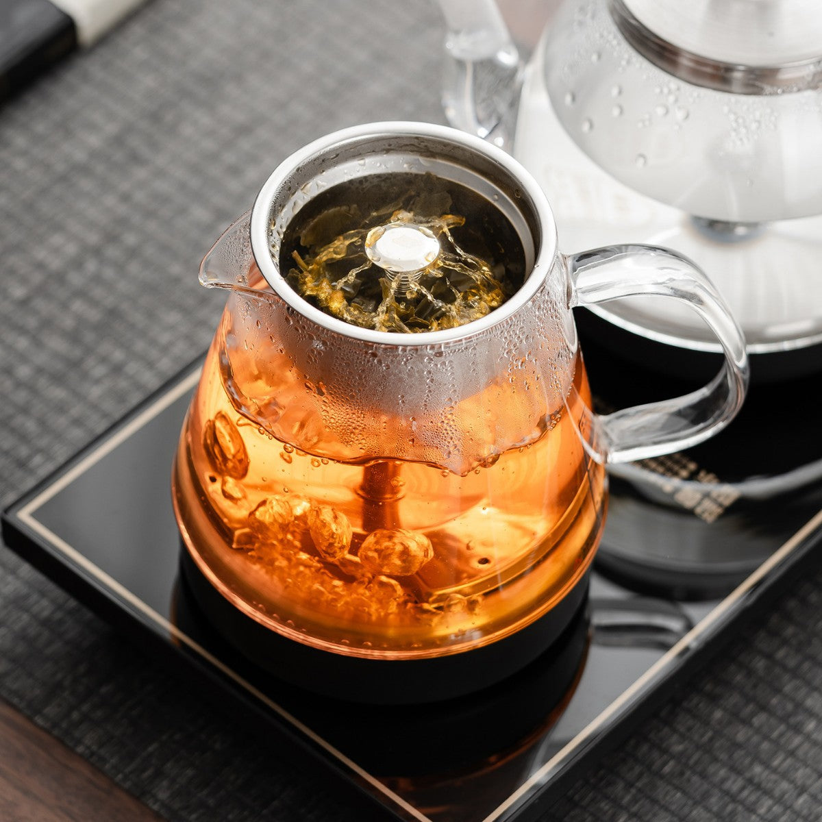 Tea Set Kettle Household Electric Kettle Set Tea Cooker Electric Tea Stove Fast Heating Tea Set Household