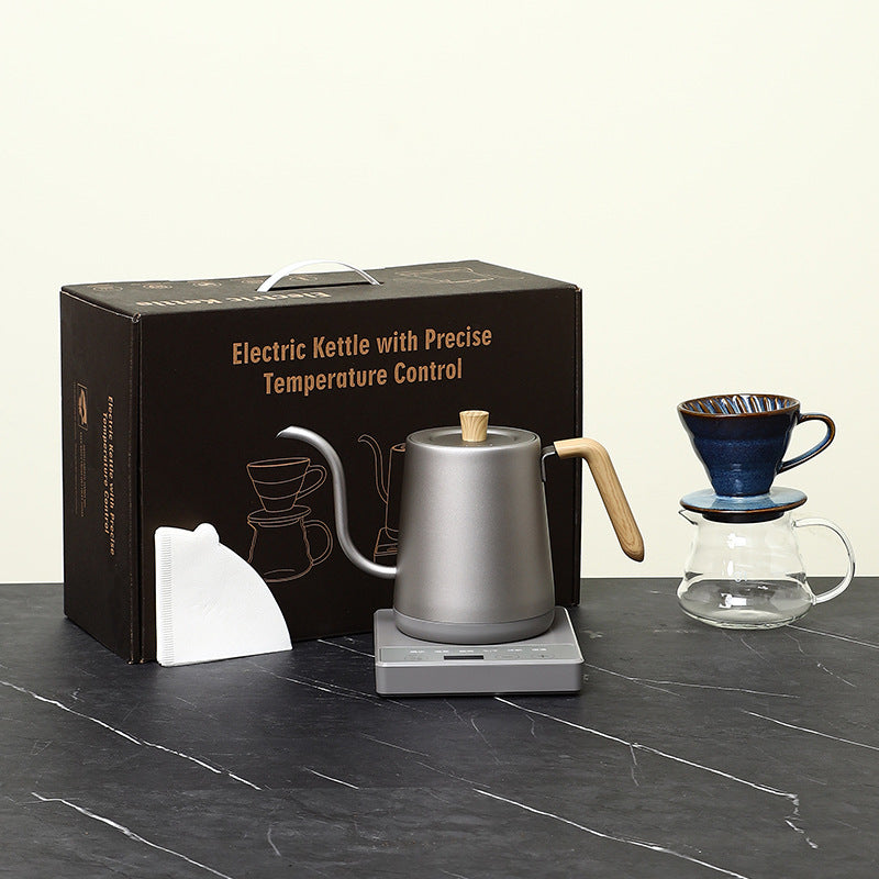 Carefully Selected Electric Kettle for Home Use, Suitable for Making Tea, with a Long Spout, Temperature Control, Hand-Pour Kettle, Integrated Insulation, Constant Temperature Electric Kettle