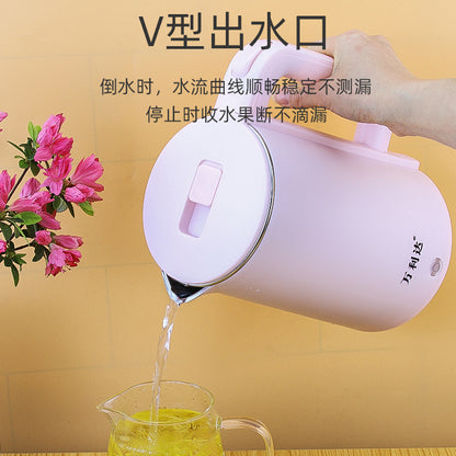 New Model Electric Kettle, Stainless Steel Kettle, Health Kettle, Double-Layer Insulated Kettle with Logo Printing