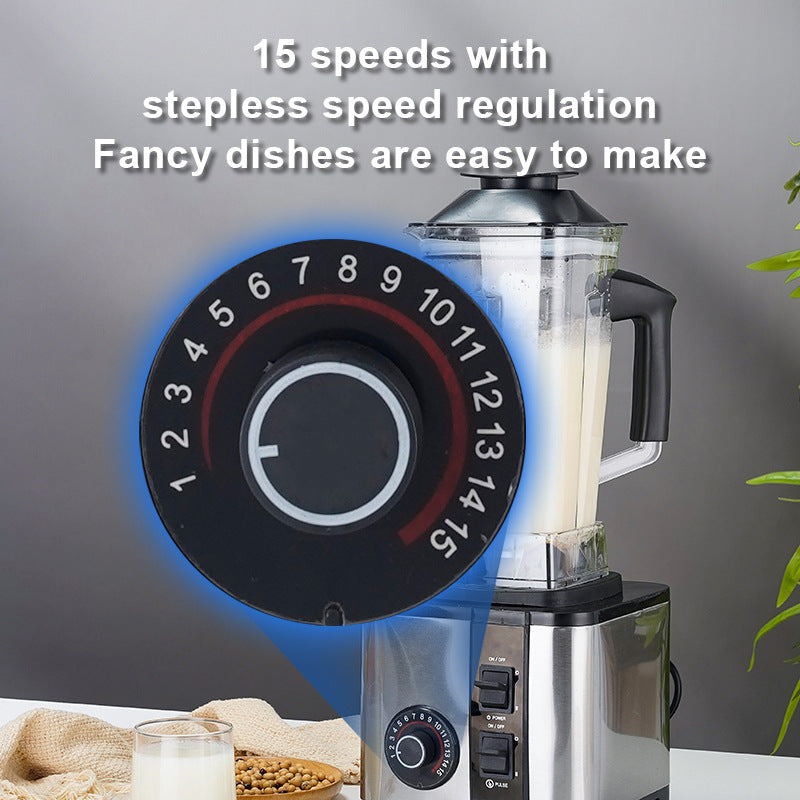 Stainless Steel Wall-Breaking Machine Multi-Functional Large-Capacity Household Cooking Juicer Soy Milk Machine Grinding Mixer Sand Ice Machine
