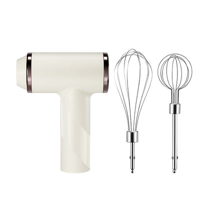 Cross-Border Electric Eggbeater Hand-Held Kitchen Baking Cream Frother Household Mini Milk Coffee Blender