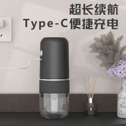 Electric grinder Italian-style hand coffee bean grinder adjustable thickness charging portable small household grinder