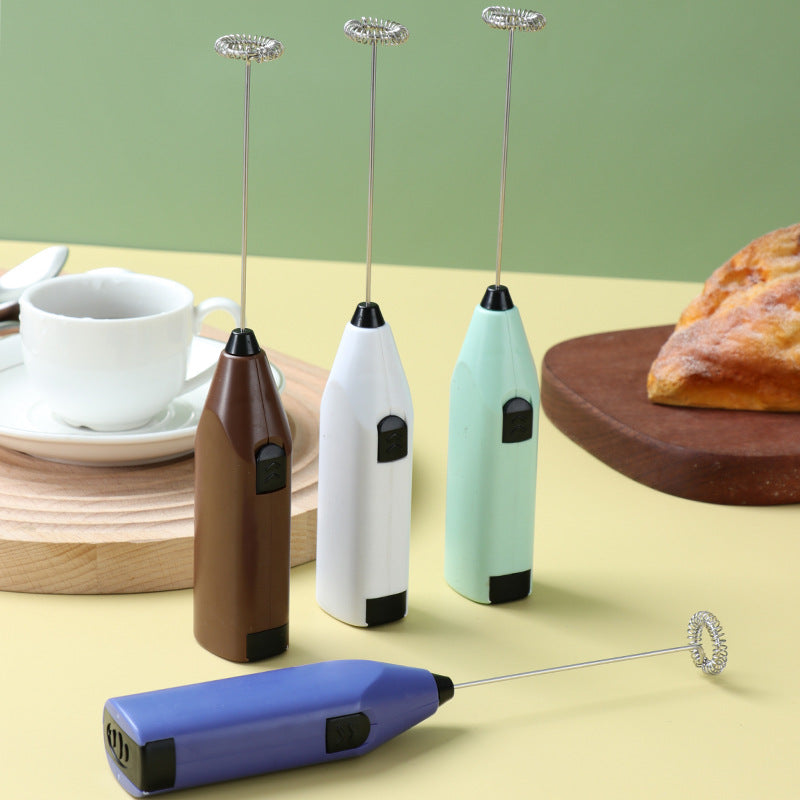 304 Kitchen Egg Beater Electric Handheld Mixer Mini Milk Frother Cream Frother Blender