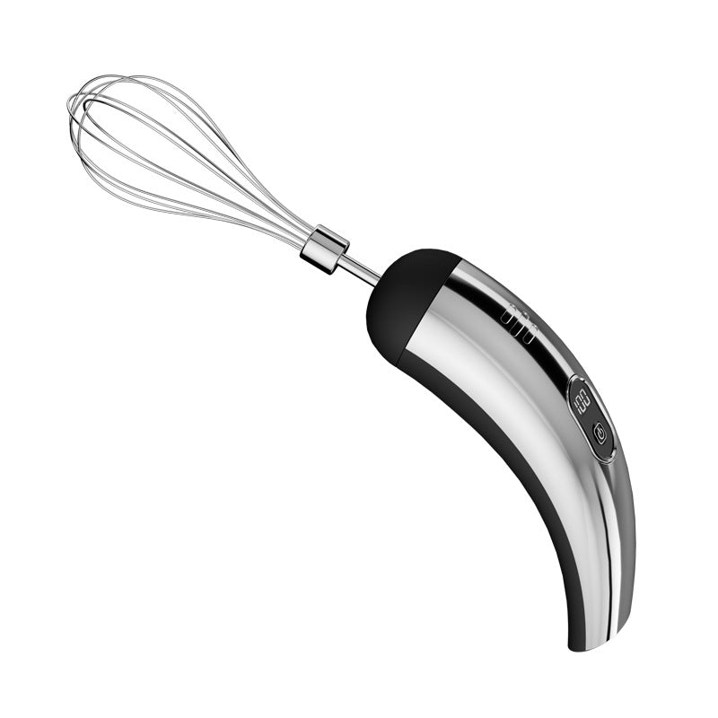 26-Year-Old New Model Electric Egg Beater for Home Kitchen with Five-Speed Adjustment, Wireless Handheld Electric Mixer and Frother