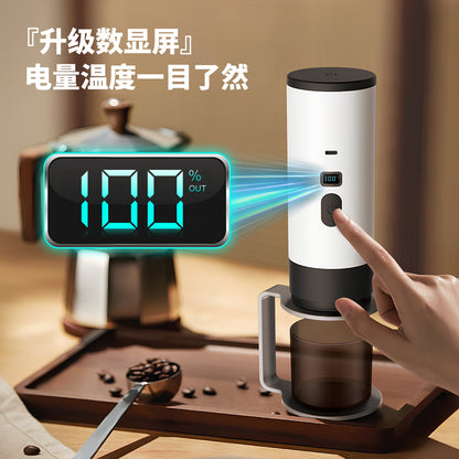 Espresso Coffee Machine Outdoor Travel Portable Capsule Coffee Machine Household Wireless Electric Coffee Powder Extraction Machine