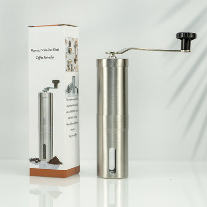 Source Factory Direct Supply Amazon Stainless Steel Hand-Cranked Coffee Grinder in Stock