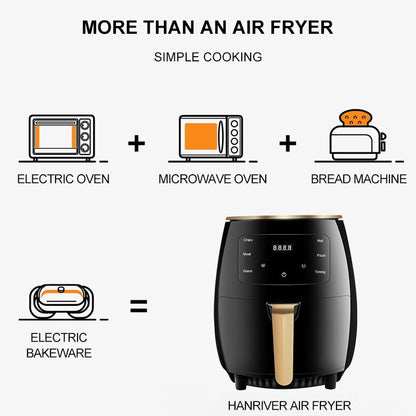 Air Fryer Large-Capacity Home-Use French Fries Machine Multi-Functional Electric Fryer Exclusively for Cross-Border Trade