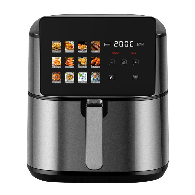 Air fryer foreign trade air fryer household multifunctional automatic potato chip machine 8L large capacity air fryer