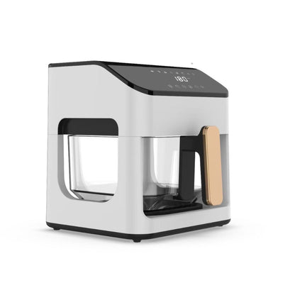 Air Fryer Intelligent Temperature Control Oven Household Crispy Meat Oil-Free Transparent Visual Full Glass Pot Fully Automatic Electric Fryer