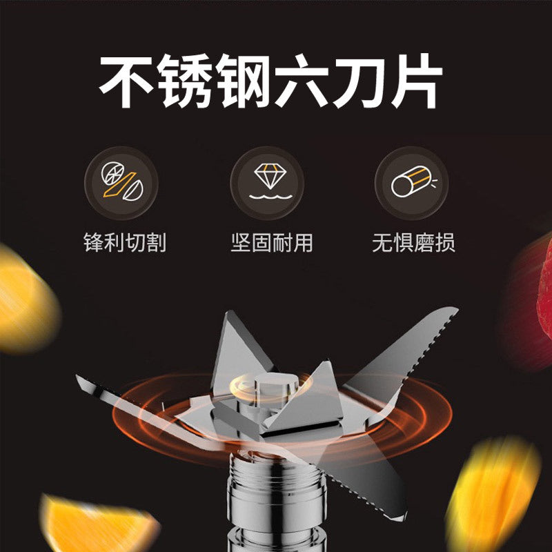 Factory cross-border wholesale full-automatic small wall-breaking machine household multifunctional complementary food cooking grinding ice-breaking mixer