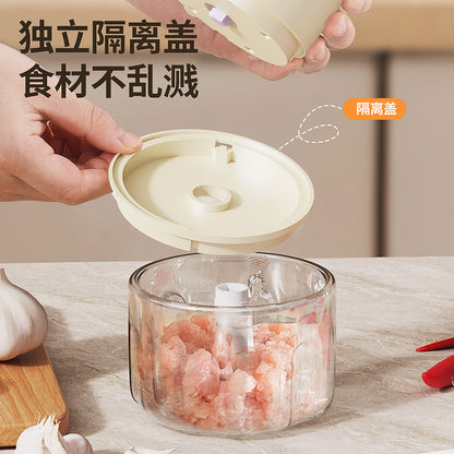 Cross-Border Electric Blender Mini Portable Garlic Grinder Kitchen Household Automatic Meat Grinder Garlic Grinder
