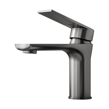 Stainless steel faucet wash basin wash basin hot and cold water household toilet wash table bathroom cabinet basin faucet