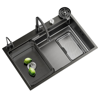 Jomoo Sink Large Single-Slot Kitchen Household 304 Stainless Steel Countertop Undermount Sink Dishwashing Sink Undermount Sink