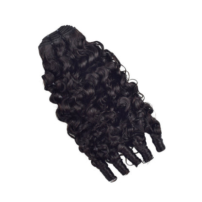Wig Human Hair France Curly Bundles French Curly Hair Curtain Cross-Border Female Wig Hair Wig