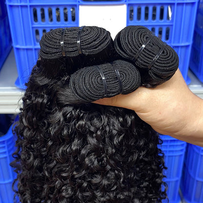 European and American Cross-Border Sdd Pixie Curly Humanhair Bundles First-Class Hair Curtain Human Hair Wig