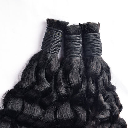 European and American Wigs, Dirty Braids, Real Hair, Boho Braids, Full Human Hair, Hair Bundles, Bulk Human Hair