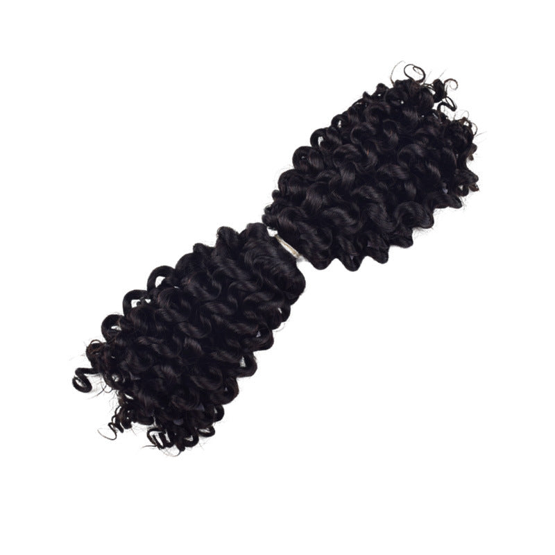 European and American Cross-Border Sdd Two-Pointed First-Speed Hair Handle Bulk Hair Huaman Hair Wig Human Hair