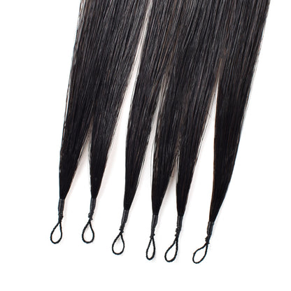 New feather hair extensions for real hair 200 bundles of non-folding head three generations of women's real hair seamless invisible feather hair extensions
