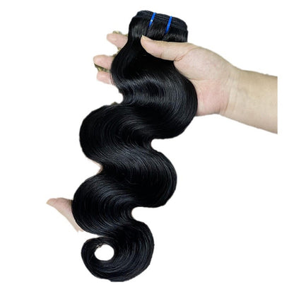 12A European and American Human Hair Wig Hair Curtain Body Wave Human Hair Women's Hair Bundle
