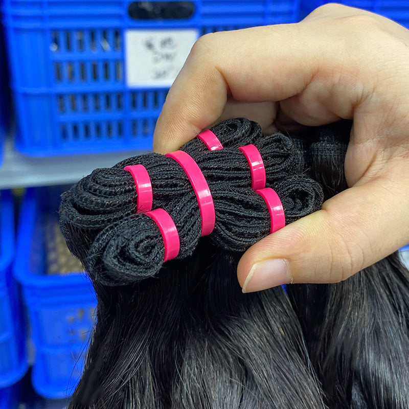 Fumi Hair Curly Bundles Real Hair Wig Hair Curtain Human Hair Full Human Hair Wig