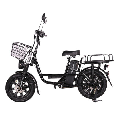 Processing Takeaway Electric Vehicle Street Food Delivery Bicycle Heavy-Duty Princess Yilan Long-Range Electric Motorcycle Battery Vehicle