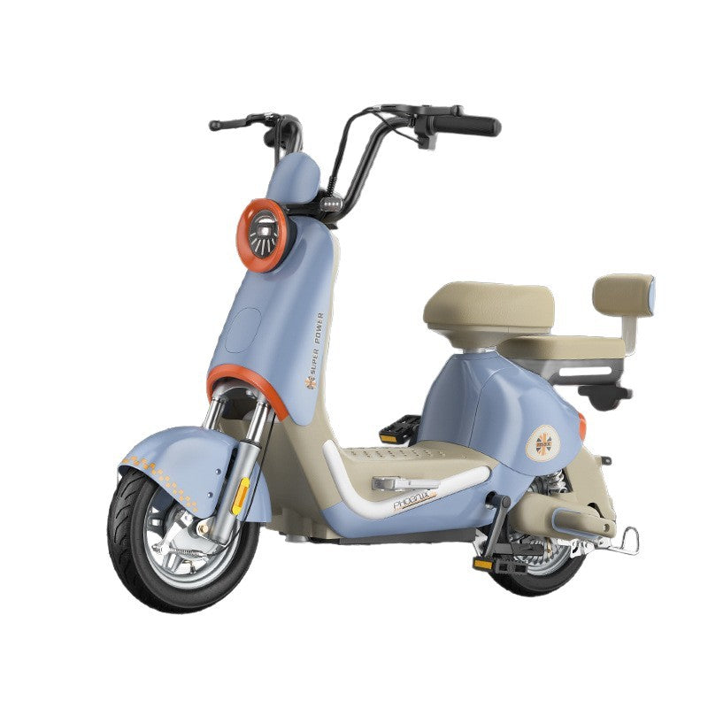 Phoenix New National Standard Electric Vehicle Blue Excellent Electric Bicycle Can Be Registered Offline Physical Same Model Electric Bicycle