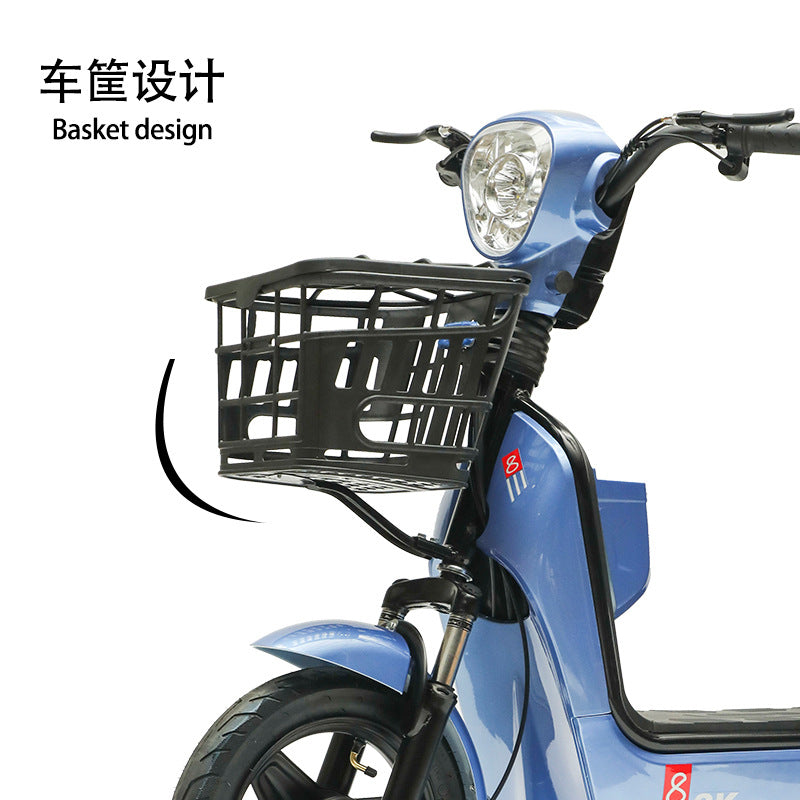Manufacturer's In-Stock Foreign Trade Electric Vehicles, Cross-Border Transportation, Adult Small Electric Bicycles, Brazilian Two-Person Battery Bikes