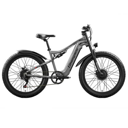 Cross-Border Exclusive Supply of Shengmilo 26inch Dual-Drive Electric Bicycle 48V Lithium Battery Adult Electric-Assisted Mountain Bike