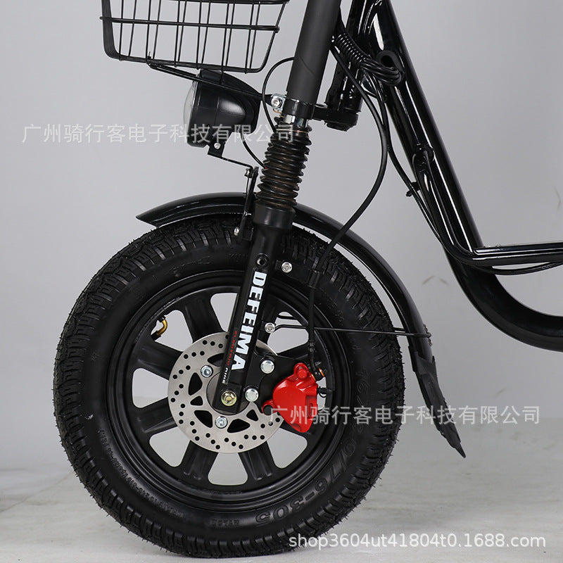 16inch Monster21Ah Electric Bicycle Takeout Delivery Express 240W Lithium Battery Transportation Power-Assisted Bicycle