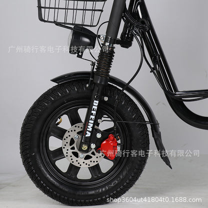 16inch Monster21Ah Electric Bicycle Takeout Delivery Express 240W Lithium Battery Transportation Power-Assisted Bicycle
