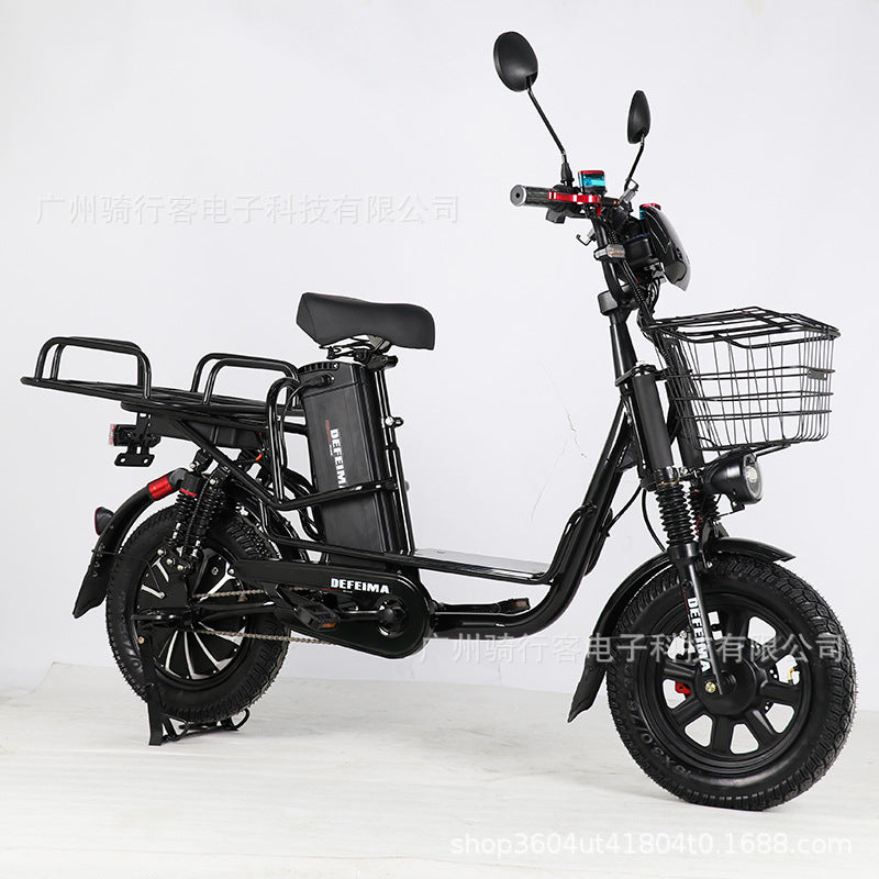 16inch Monster21Ah Electric Bicycle Takeout Delivery Express 240W Lithium Battery Transportation Power-Assisted Bicycle