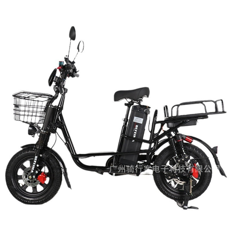 16inch Monster21Ah Electric Bicycle Takeout Delivery Express 240W Lithium Battery Transportation Power-Assisted Bicycle