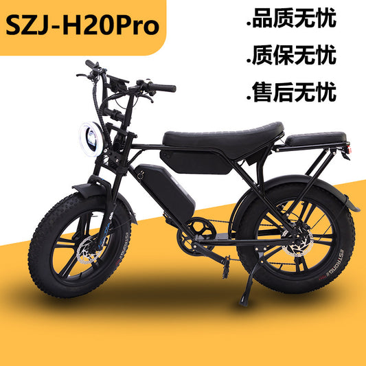 20inch Electric Mountain Bike Manufacturer Exports Wide Tire Snowmobile Atv Fat Tire Electric Climbing