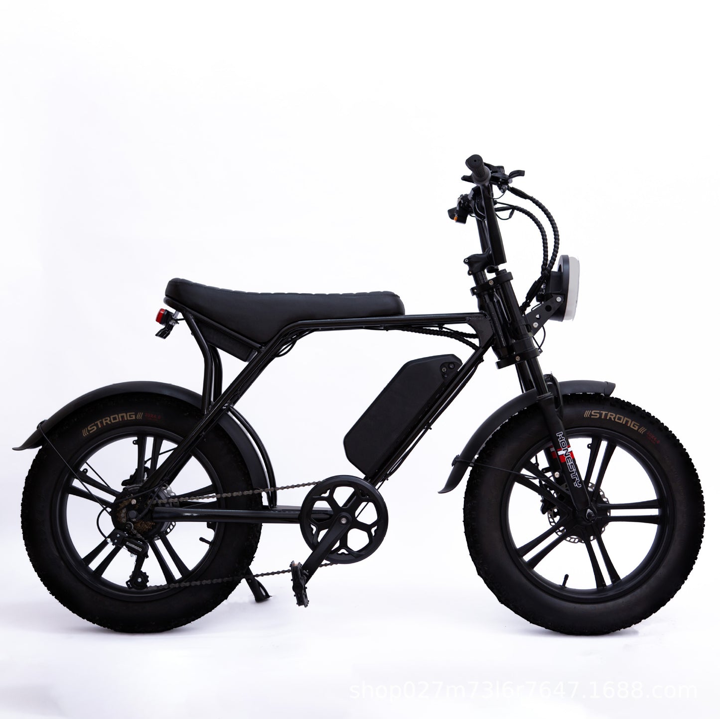 Cross-Border Electric Bicycle Factory Wholesale 20-Inch Lithium Battery Long Endurance Electric Moped off-Road Snow ATV