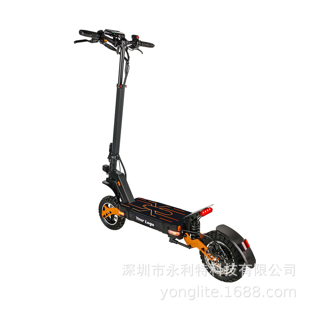 Electric Scooter for Adults 48V High-Power Foldable Scooter with Long Battery Life Electric Scooter