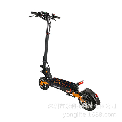 Electric Scooter for Adults 48V High-Power Foldable Scooter with Long Battery Life Electric Scooter