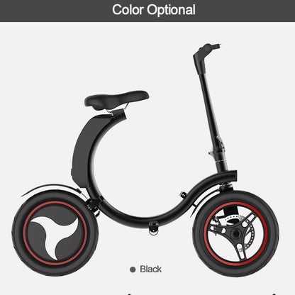 Factory direct new 14 inch foldable electric bicycle lithium battery convenient walking snail two-wheeled electric car