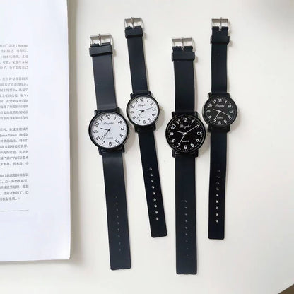 Special for Students Examination Junior High School Students High School Students Simple Light Luxury Niche Fashion Couple Pointer Quartz Watch Watch