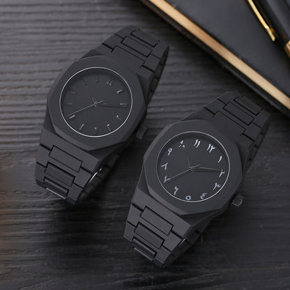 2025 Watch Men's Wristwatch Arabic Numeral Dial Plastic Men's Quartz Watch Women's Watch Wholesale Quartz Watch Wristwatch