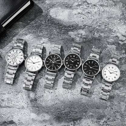 MCYKCY Factory Direct Men's Watch Gift Watch Wholesale watch Simple Steel Band Quartz Men's Watch