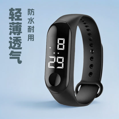 Electronic Watch Luminous Waterproof Handring Watch M3led Sports Couple Simple Fashion Children Youth Adult Watch