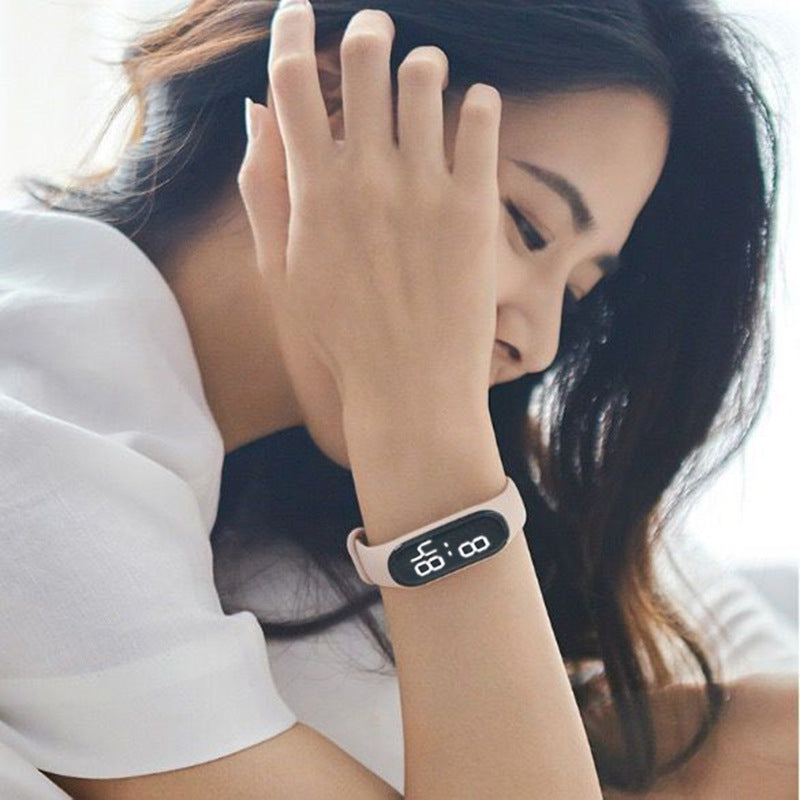 Electronic Watch Luminous Waterproof Handring Watch M3led Sports Couple Simple Fashion Children Youth Adult Watch