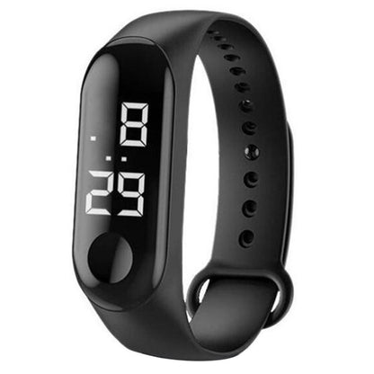 Electronic Watch Luminous Waterproof Handring Watch M3led Sports Couple Simple Fashion Children Youth Adult Watch