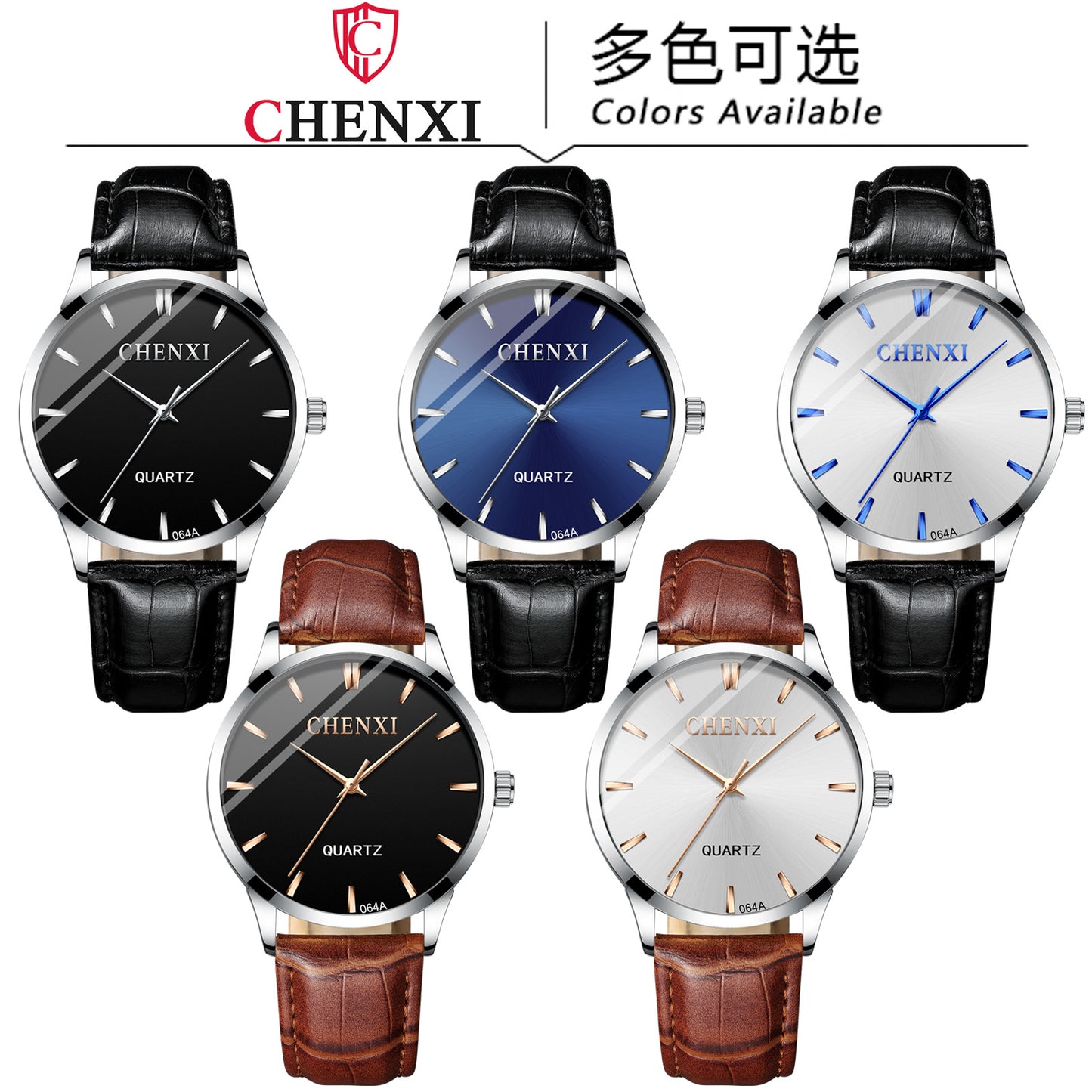 Dawn Men's Simple Business Watch Shake Voice Live Cross-border Foreign Trade Factory Wholesale Steel Belt Luminous Quartz Watch